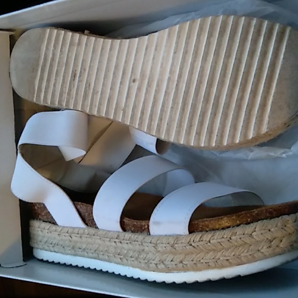 Steve Madden Kimmie White platform